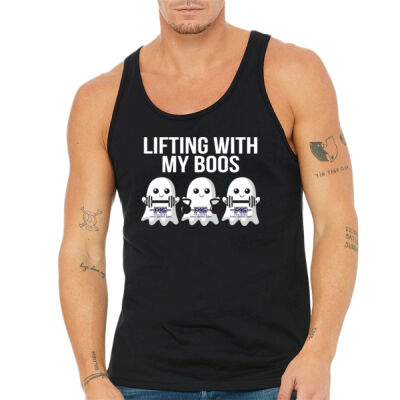 Mens Lifting with My Boos Tank Unisex Thumbnail