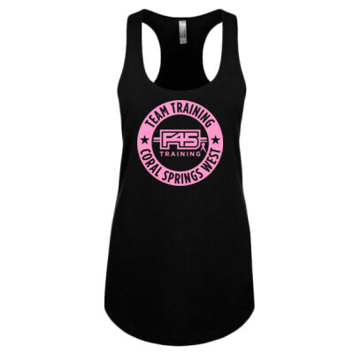 🎗️F45CSW Pink Logo Breast Cancer Racerback Tank Thumbnail