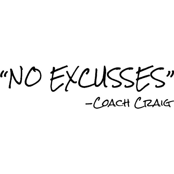 No Excusses Thumbnail