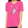 Missy's Relaxed Jersey Short-Sleeve V-Neck T-Shirt Thumbnail