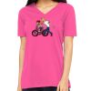 Missy's Relaxed Jersey Short-Sleeve V-Neck T-Shirt Thumbnail