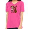 Missy's Relaxed Jersey Short-Sleeve V-Neck T-Shirt Thumbnail