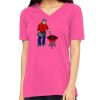 Missy's Relaxed Jersey Short-Sleeve V-Neck T-Shirt Thumbnail