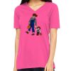 Missy's Relaxed Jersey Short-Sleeve V-Neck T-Shirt Thumbnail