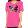 Missy's Relaxed Jersey Short-Sleeve V-Neck T-Shirt Thumbnail