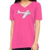 Missy's Relaxed Jersey Short-Sleeve V-Neck T-Shirt Thumbnail