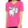 Missy's Relaxed Jersey Short-Sleeve V-Neck T-Shirt Thumbnail