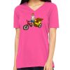 Missy's Relaxed Jersey Short-Sleeve V-Neck T-Shirt Thumbnail