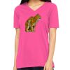Missy's Relaxed Jersey Short-Sleeve V-Neck T-Shirt Thumbnail