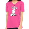 Missy's Relaxed Jersey Short-Sleeve V-Neck T-Shirt Thumbnail