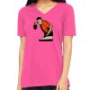 Missy's Relaxed Jersey Short-Sleeve V-Neck T-Shirt Thumbnail
