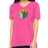Missy's Relaxed Jersey Short-Sleeve V-Neck T-Shirt Thumbnail