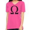 Missy's Relaxed Jersey Short-Sleeve V-Neck T-Shirt Thumbnail
