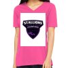 Missy's Relaxed Jersey Short-Sleeve V-Neck T-Shirt Thumbnail