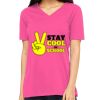 Missy's Relaxed Jersey Short-Sleeve V-Neck T-Shirt Thumbnail