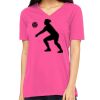 Missy's Relaxed Jersey Short-Sleeve V-Neck T-Shirt Thumbnail