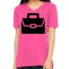 Missy's Relaxed Jersey Short-Sleeve V-Neck T-Shirt Thumbnail