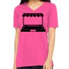 Missy's Relaxed Jersey Short-Sleeve V-Neck T-Shirt Thumbnail