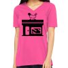 Missy's Relaxed Jersey Short-Sleeve V-Neck T-Shirt Thumbnail