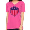 Missy's Relaxed Jersey Short-Sleeve V-Neck T-Shirt Thumbnail