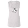 Ladies' Bella Flowy Scoop Muscle Tank Thumbnail