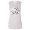 Ladies' Bella Flowy Scoop Muscle Tank Thumbnail