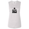 Ladies' Bella Flowy Scoop Muscle Tank Thumbnail