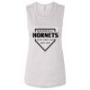 Ladies' Bella Flowy Scoop Muscle Tank Thumbnail