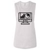 Ladies' Bella Flowy Scoop Muscle Tank Thumbnail
