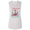 Ladies' Bella Flowy Scoop Muscle Tank Thumbnail