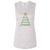 Ladies' Bella Flowy Scoop Muscle Tank Thumbnail