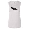 Ladies' Bella Flowy Scoop Muscle Tank Thumbnail