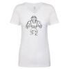 Next Level The Ideal V T-Shirt Thumbnail