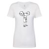 Next Level The Ideal V T-Shirt Thumbnail
