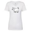 Next Level The Ideal V T-Shirt Thumbnail