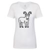 Next Level The Ideal V T-Shirt Thumbnail