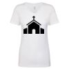 Next Level The Ideal V T-Shirt Thumbnail
