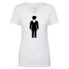 Next Level The Ideal V T-Shirt Thumbnail